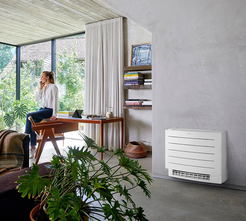 Funkcje Heat Boost i Heat Plus w Daikin Perfera F zapewniające skuteczniejsze ogrzewanie