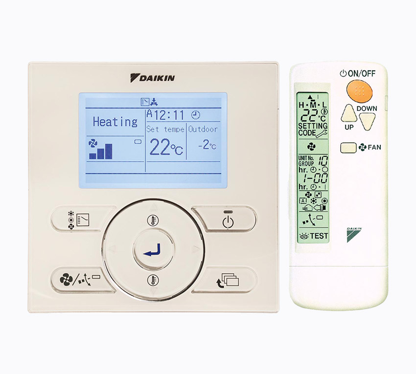 Daikin FFA-A9 z opcjonalnym czujnikiem obecności i czujnikiem podłogowym