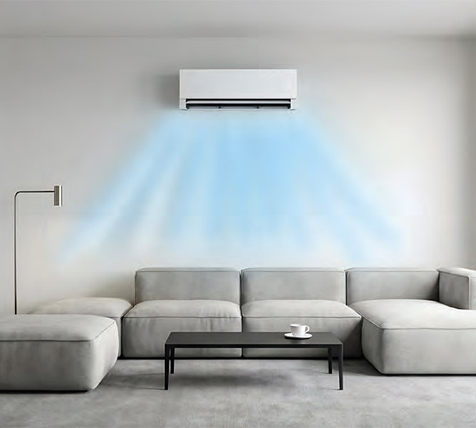 Cicha praca klimatyzatora Samsung WindFree Première+ Essential White od 16 dB(A)