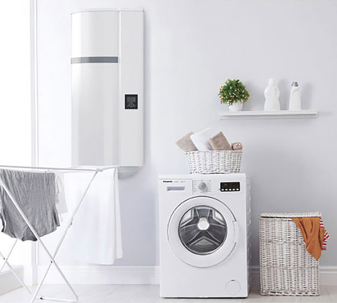 Ścienna pompa ciepła Panasonic Aquarea DHW 150 l R290