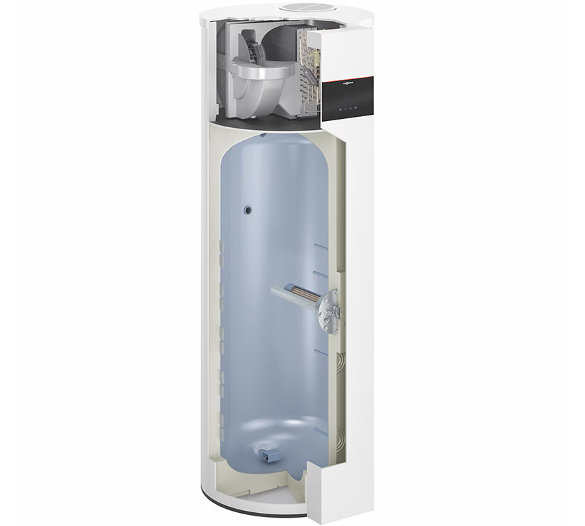 Viessmann Vitocal 262-A T2H-R290 współpracująca z kotłem