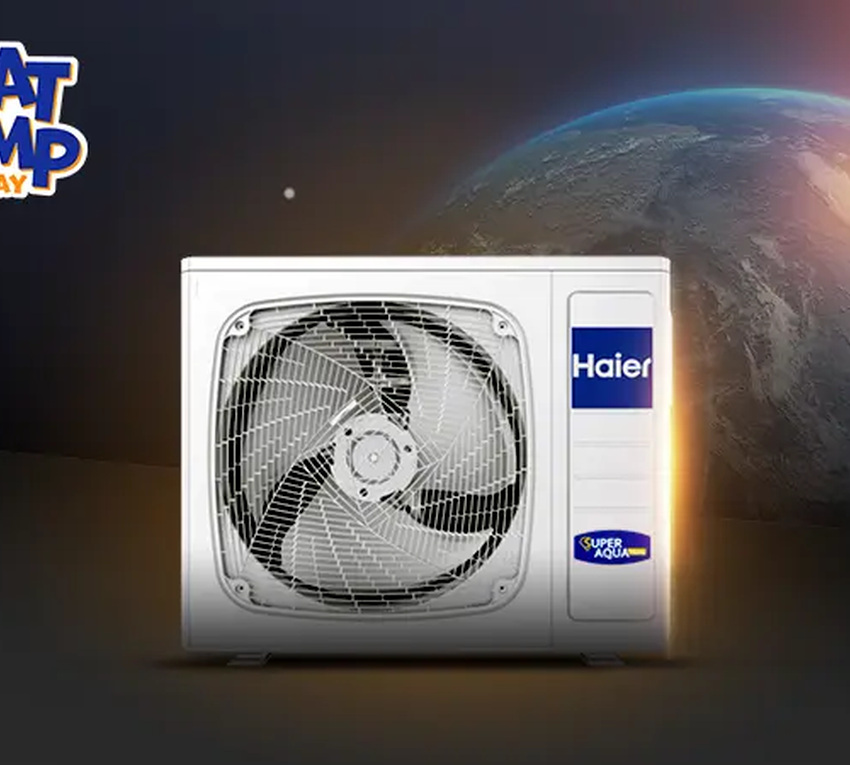 Haier Super Aqua Monoblok — fotografia urządzenia z oficjalnej grafiki rodziny
