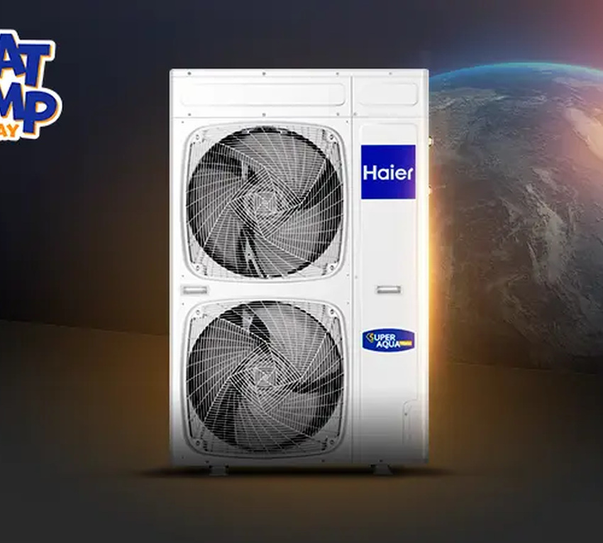 Haier Super Aqua Monoblok — fotografia urządzenia z oficjalnej grafiki rodziny
