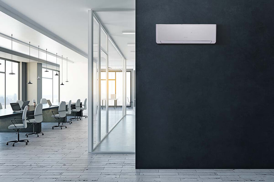 Gree Amber Standard Silver 7,0 kW aranżacja