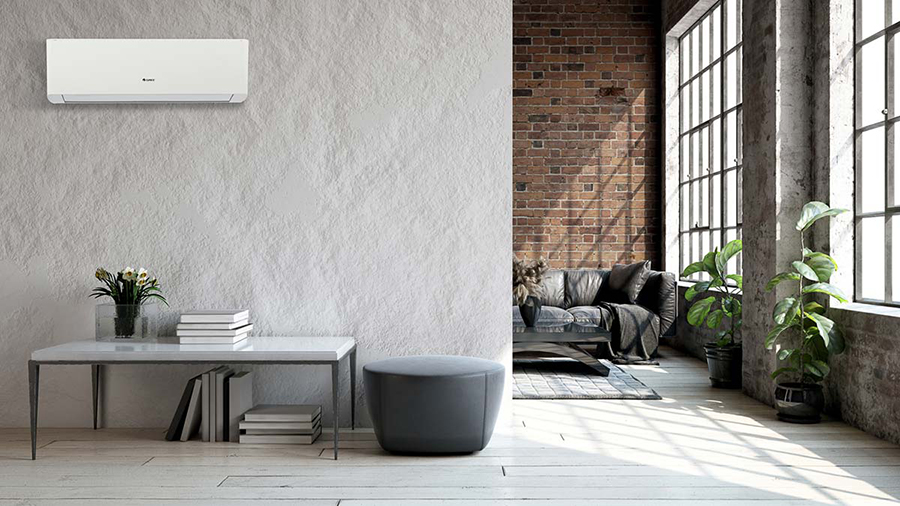 Gree Amber Standard White 2,7 kW aranżacja