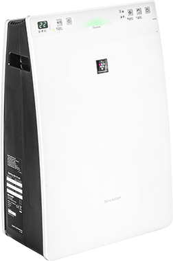 Sharp KC-F32EUW widok z boku
