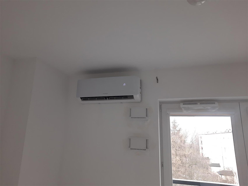 Klimatyzator Hyundai Elite White po zamontowaniu