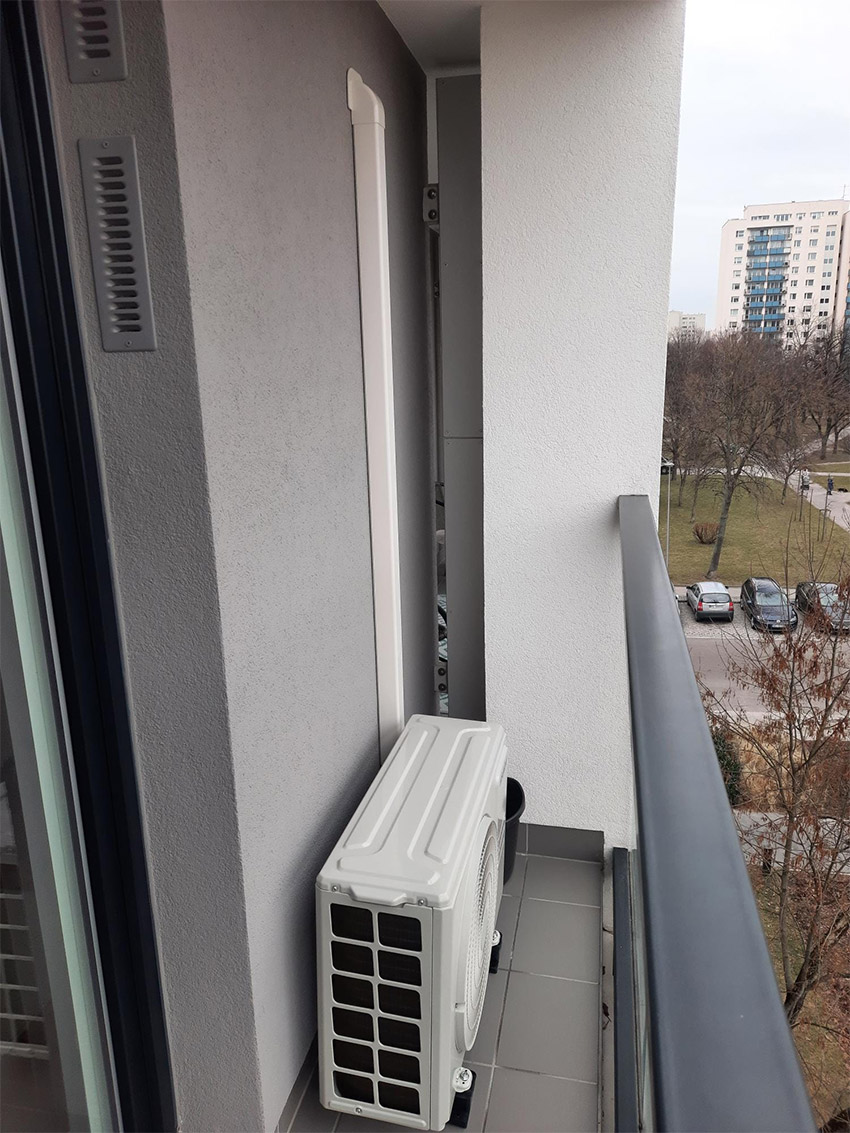 Klimatyzator Hyundai Elite White jednostka zewnętrzna