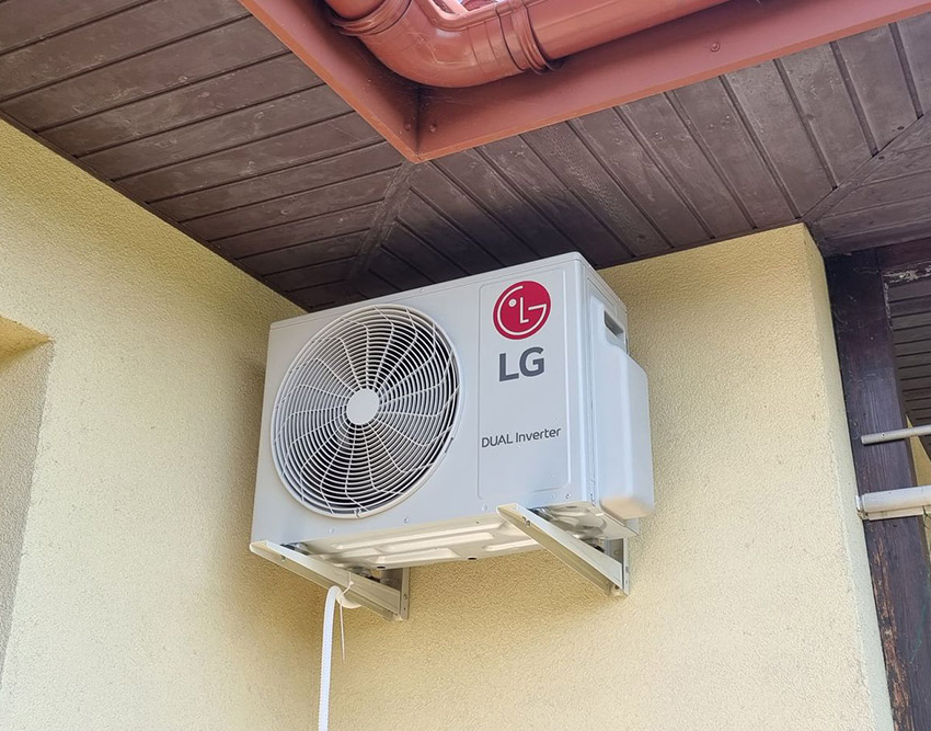 Klimatyzator LG Dualcool Premium Soft Air jednostka zewnętrzna