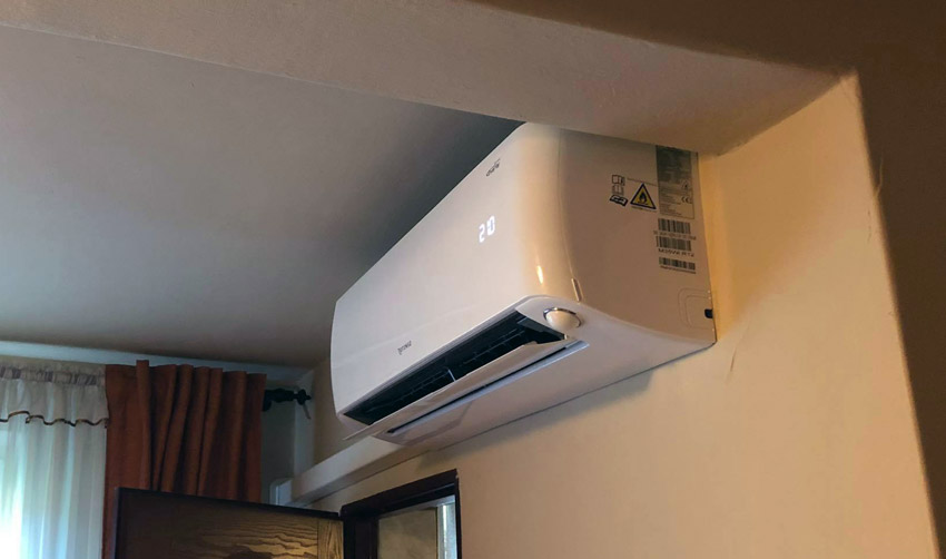 Aranżacja klimatyzatora Gree Amber Standard Black