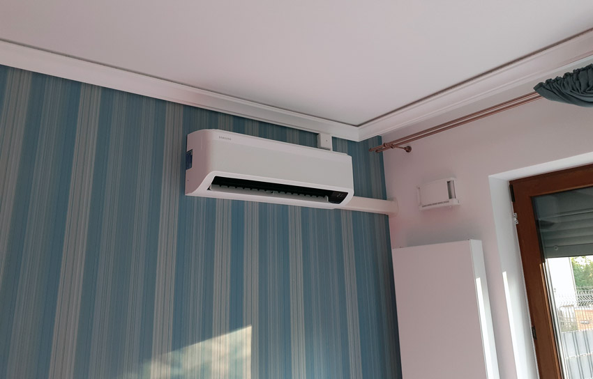 Jednostka wewnętrzna Samsung Wind-Free Avant - montaż