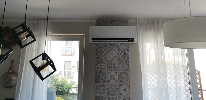 Jednostka wewnętrzna Samsung Wind-Free Comfort - montaż