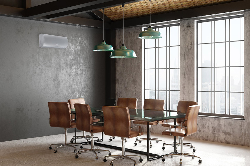 Aranżacja klimatyzatora Gree Fairy Silver