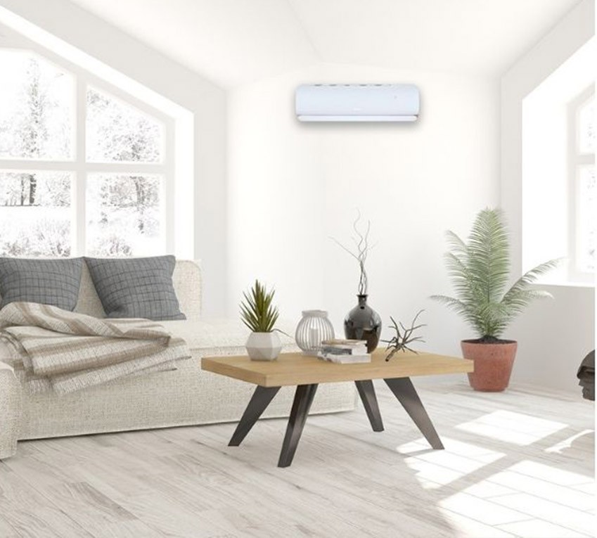 Aranżacja klimatyzatora Gree G-Tech Silver