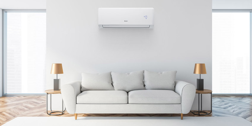 Aranżacja klimatyzatora Gree Lomo Luxury Plus