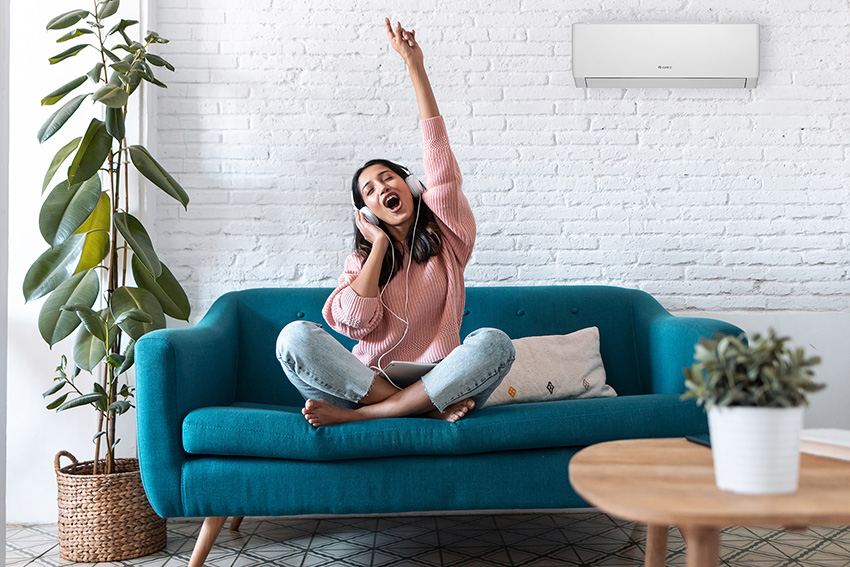 Aranżacja klimatyzatora Gree Pular