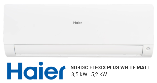 Haier Nordic Flexis Plus White Matt