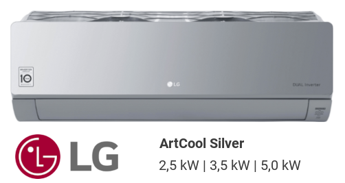 LG ArtCool Silver