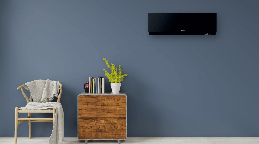 Aranżacja klimatyzatora Mitsubishi Premium Black