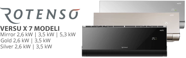 Rotenso VERSU X modele
