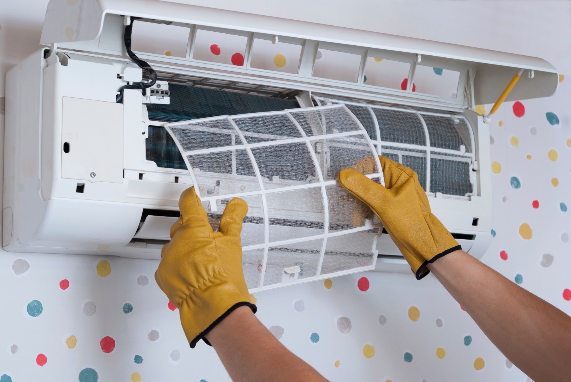 Filtr powietrza jednostki wewnętrznej klimatyzatora