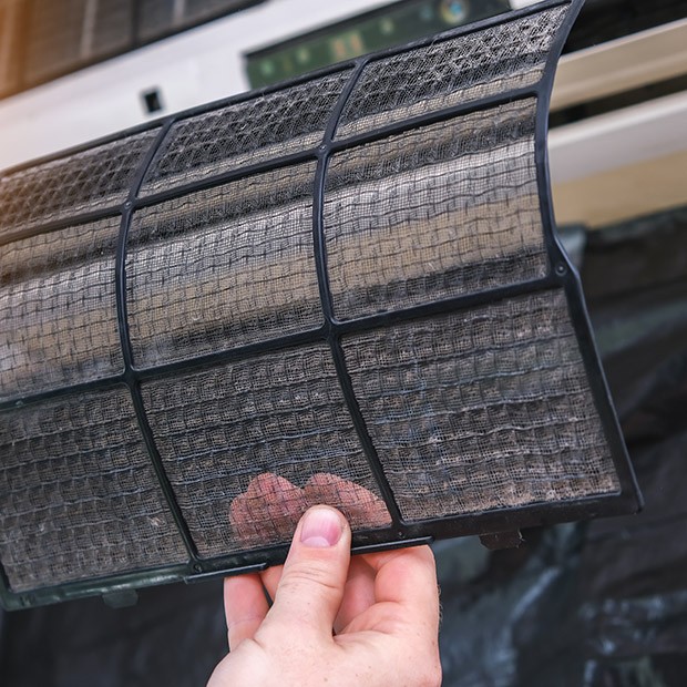 filtr siatkowy do klimatyzatora