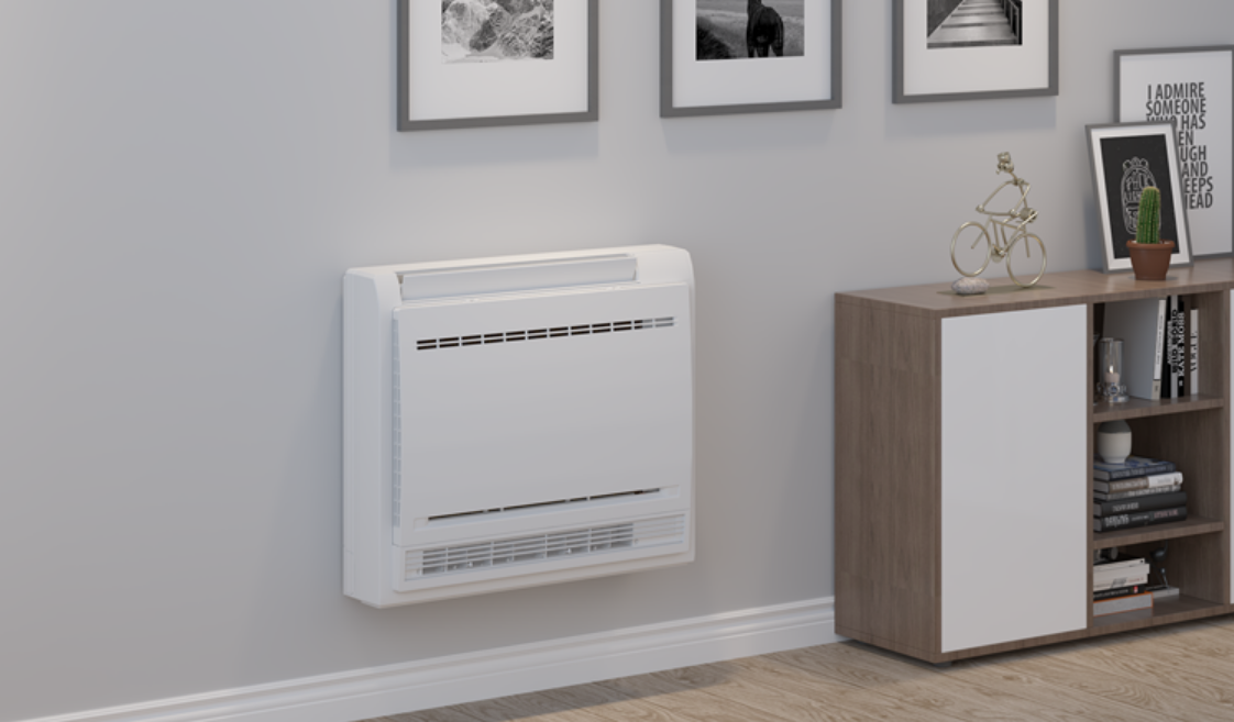 Aranżacja klimatyzatora typu monoblok we wnętrzu