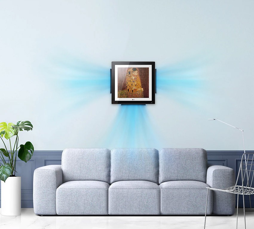 LG Artcool Gallery - ozdobny klimatyzator ścienny