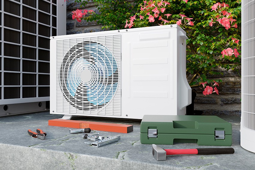 montaż pompy ciepła