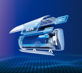 Haier Pearl Plus sterylizacja UV-C