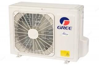 Gree G-Tech Rose Gold jednostka zewnętrzna widok z boku