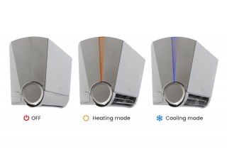 Rotenso Versu Silver X wskaźnik trybu pracy