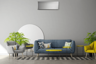 Daikin Stylish Silver aranżacja