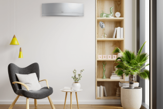 Klimatyzacja ścienna Daikin Emura Silver aranżacja