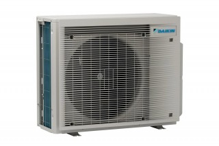 Daikin Emura Black - jednostka zewnętrzna, widok z boku