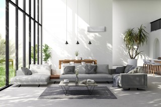 Gree Airy Silver - aranżacja klimatyzatora