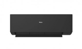Haier Expert Plus Black Matt - jednostka wewnętrzna, otwarte żaluzje