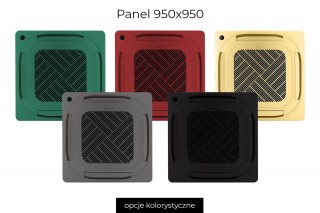 Rotenso Tenji CS X - dostępne wersje kolorystyczne panelu