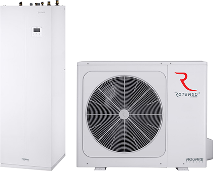 Pompa ciepła Rotenso Aquami All in Split 3-faz 14 kW 240L