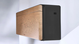Daikin Stylish Dark Wood - montaż na ścianie