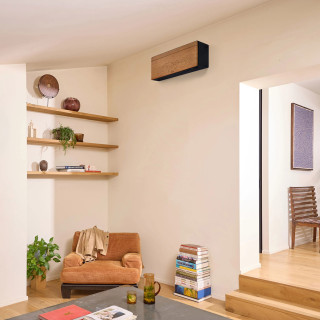 Daikin Stylish Dark Wood - aranżacja klimatyzatora