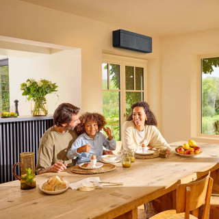 Daikin Stylish Grey Fabric - aranżacja klimatyzatora