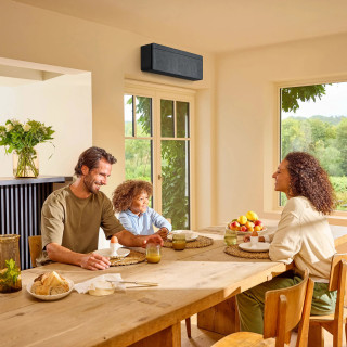 Daikin Stylish Grey Fabric - aranżacja klimatyzatora
