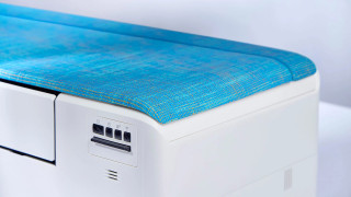 Daikin Stylish Colourful Fabric - zbliżenie na panel sterowania
