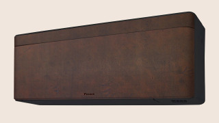 Daikin Stylish Dark Brown Leather - jednostka wewnętrzna, widok bokiem