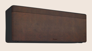 Daikin Stylish Dark Brown Leather - jednostka wewnętrzna, widok bokiem