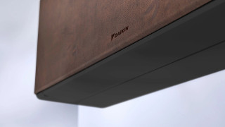 Daikin Stylish Dark Brown Leather - widok od spodu