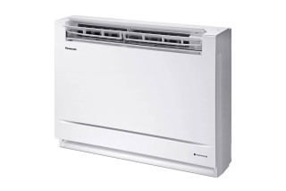 Panasonic KIT-Z konsola podłogowa - widok bokiem, otwarta żaluzja
