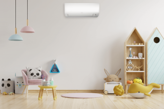 Aranżacja klimatyzatora ściennego split Daikin Perfera