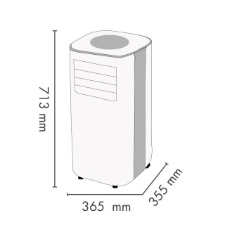 Wymiary klimatyzatora Argo Crono